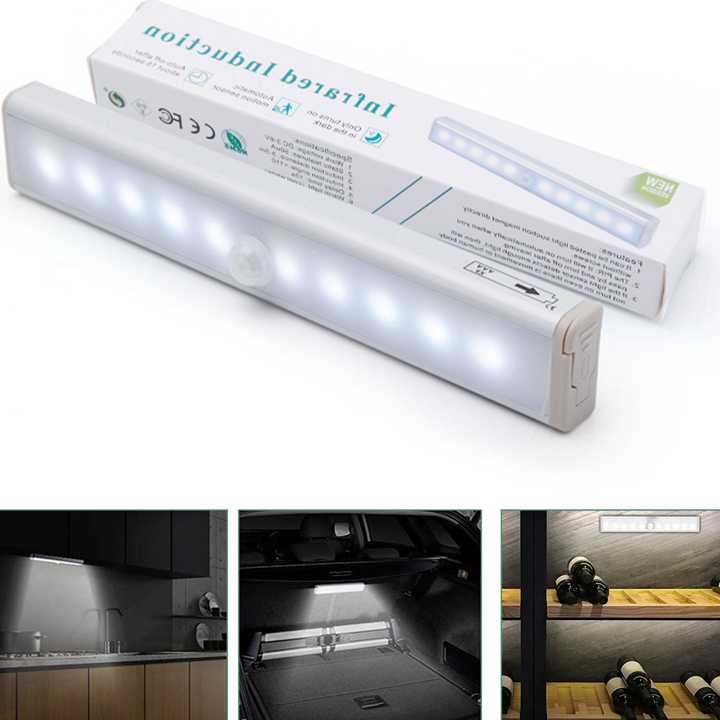 Tanie Motion Sensor bezprzewodowa lampka nocna LED dekoracja sypia… sklep internetowy