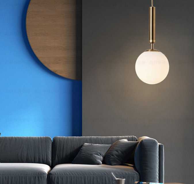 Tanie Nordycki kreatywny szklany salon wiszące lampy główna sypial… sklep internetowy