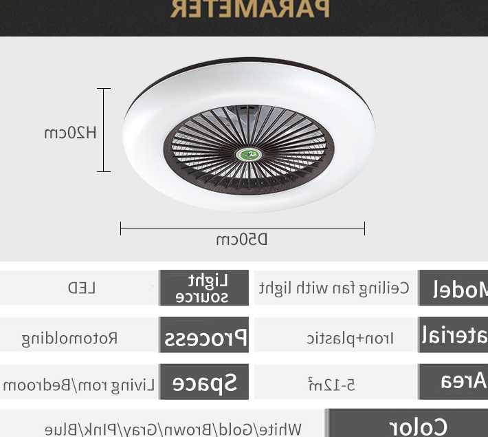 Wentylatory LED niewidoczne liście ultra-cienki wentylator s…