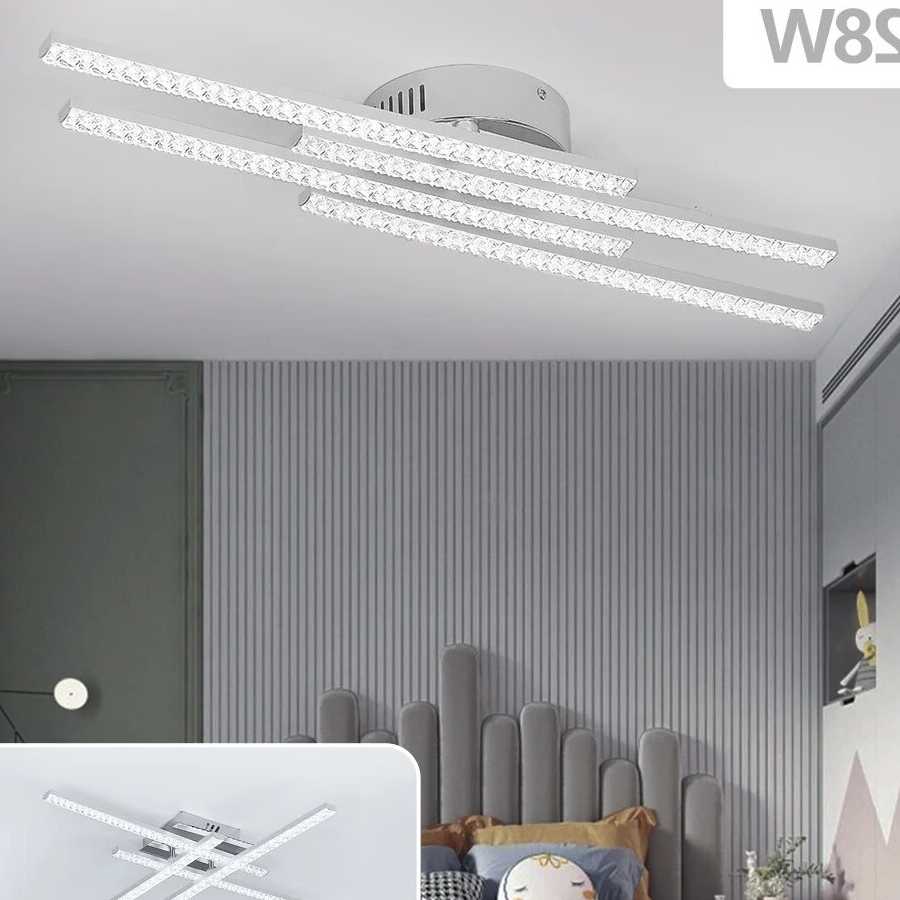 Tanio 21W 28W LED Light nowoczesna lampa sufitowa żyrandol do jada… sklep