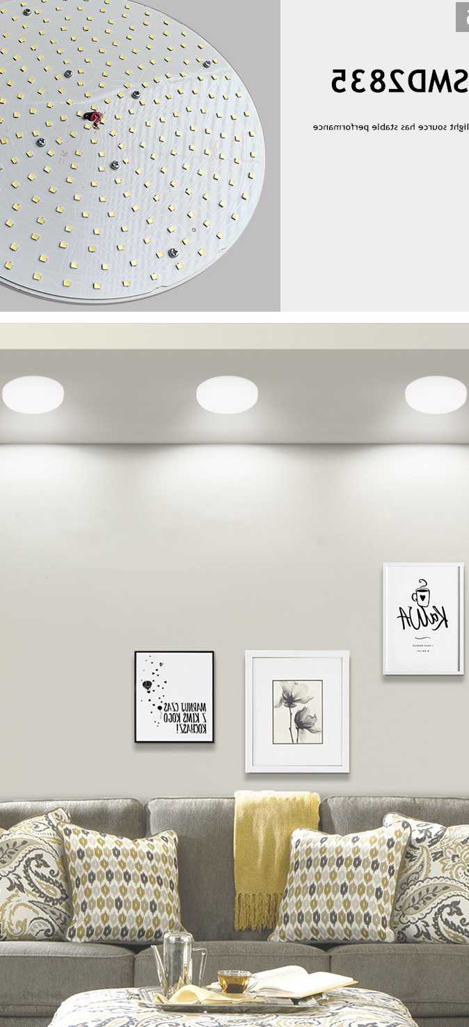 Tanie Ultra cienkie okrągłe/kwadratowe światła LED 10W 18W 24W 36W… sklep internetowy