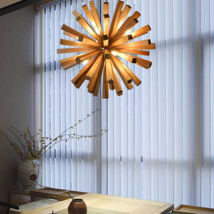 Tanio Nordic Dandelion drewniany naszyjnik światła sztuki kreatywn… sklep
