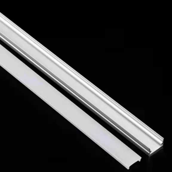 Tanio 2-30 sztuk/partia profil aluminiowy LED w kształcie litery U… sklep