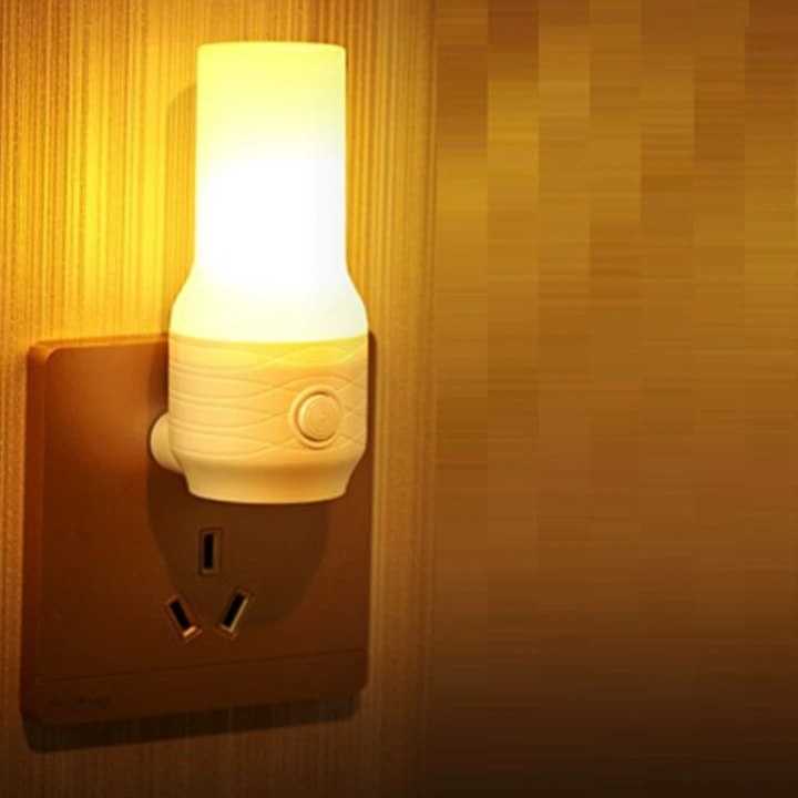 Tanio Lampka nocna LED kinkiet wewnętrzny ue wtyczka amerykańska l… sklep