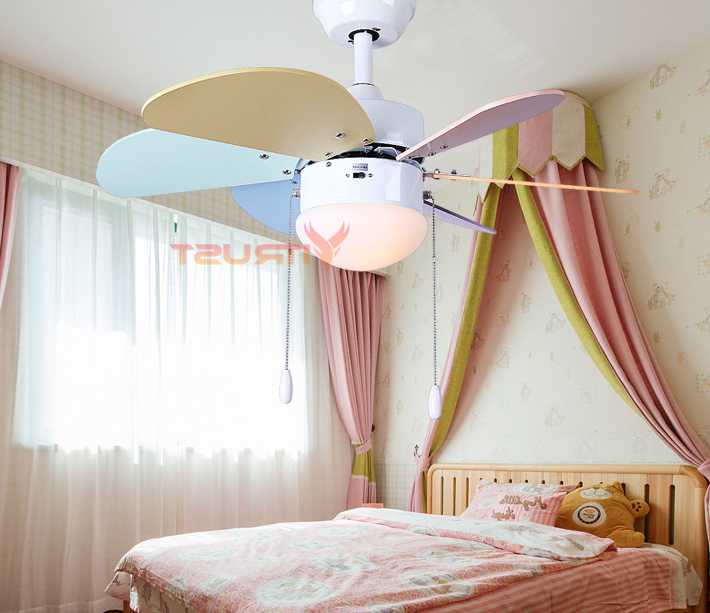 Tanio Prosty wentylator sufitowy z lampą dla dzieci - 30 Cal, idea… sklep