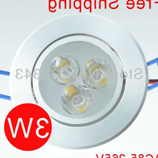 Tanio LED sufitówka 3W z darmową wysyłką, 300 lm, CE i RoHS, AC85V… sklep