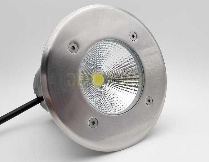 Tanie Lampa podziemna LED 15W COB IP68 wodoodporna AC/DC D120*H100… sklep internetowy