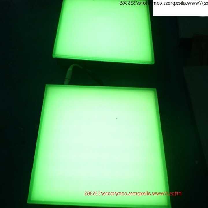 Tanio Wodoodporna lampa LED podłogowa 300x300mm z jasnym światłem,…