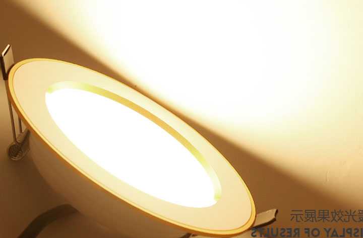Opinie Ultra cienkie Downlight LED 7W-15W - okrągłe wpuszczane lamp… sklep online