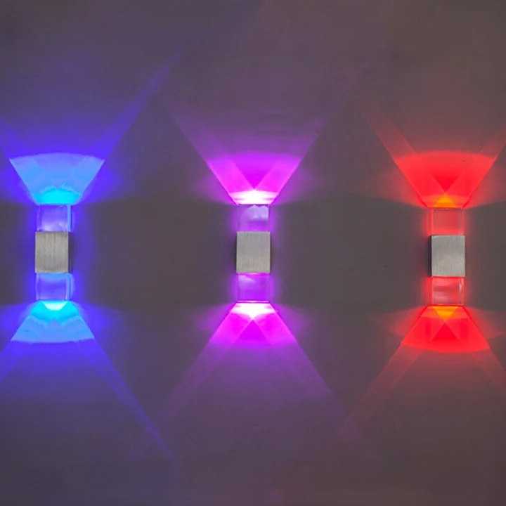 Tanio Nowoczesne 2w kinkiet LED światła akrylowe 6w lampy ścienne … sklep