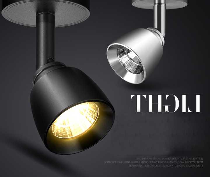 Tanie 1 sztuk 7 w 9 w led downlight COB ściemniania LED lampa sufi… sklep internetowy