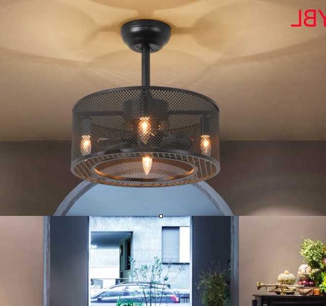 Tanie Kreatywny wentylator sufitowy z lampą wentylator światła sal… sklep internetowy