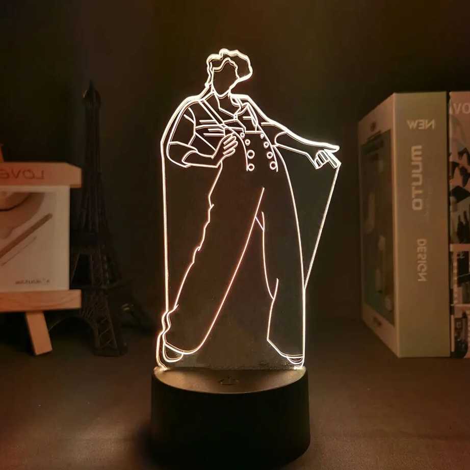 Tanio Art Abstract Harry rysunek 3D nocne światło dotykowy wyświet… sklep
