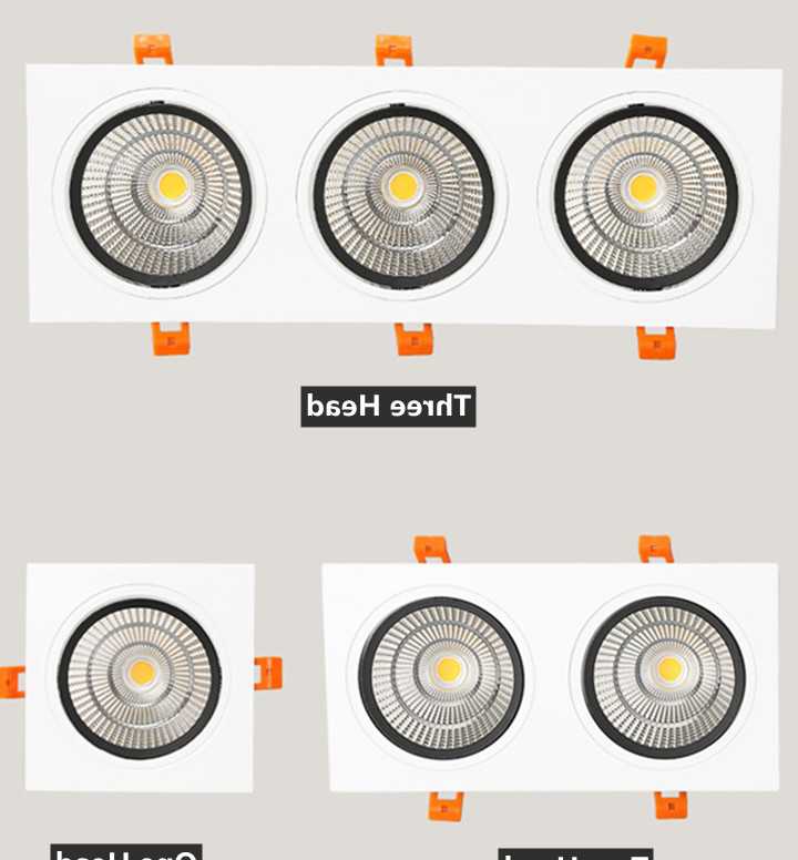 Tanie Możliwość przyciemniania oprawa sufitowa LED strzelać światł… sklep internetowy