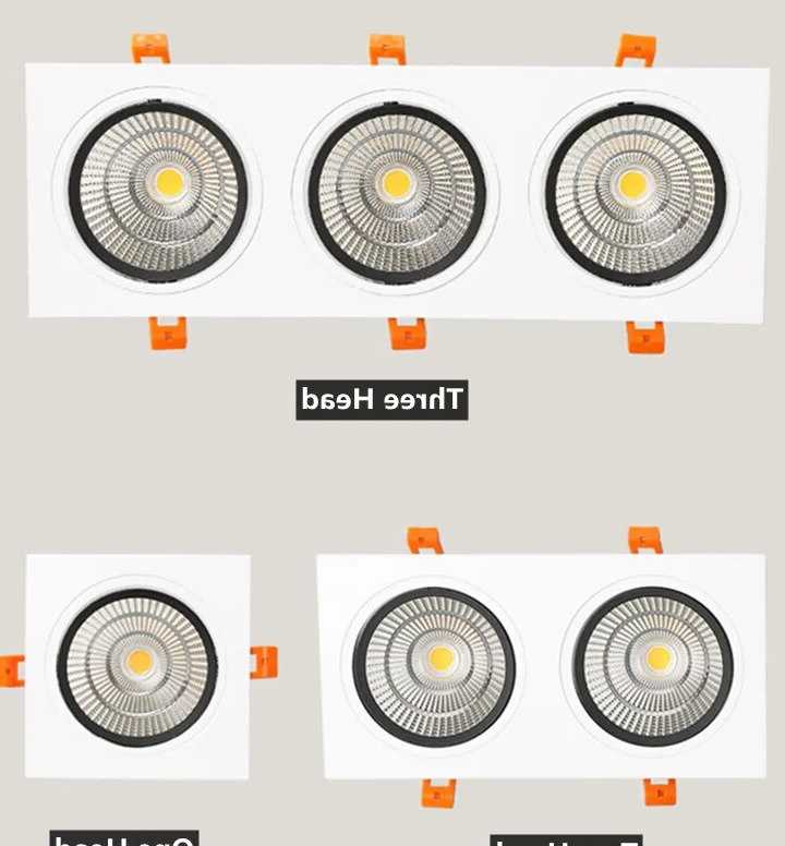 Tanio Możliwość przyciemniania oprawa sufitowa LED strzelać światł… sklep