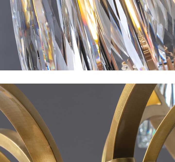 Żyrandol K9 Crystal Light - nowoczesny i klasyczny sufitowy …