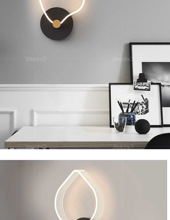 Opinie LED nowoczesna lampa ścienna światła kinkiet na korytarz noc… sklep online