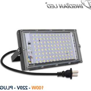 Tanio Wodoodporna lampa uliczna LED 100W Led światło halogenowe AC…