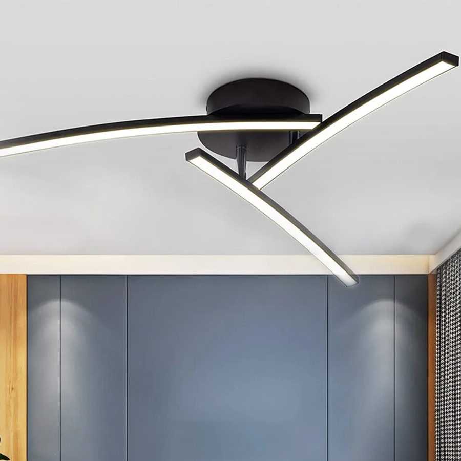 Tanio Żyrandol sufitowy LED kreatywny lampa sufitowa 12W 18W 24W n… sklep