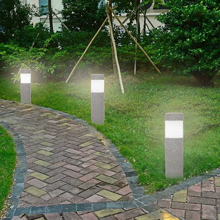 Opinie Lampa solarna LED na trawnik nowoczesny piasek ogród odkryty… sklep online