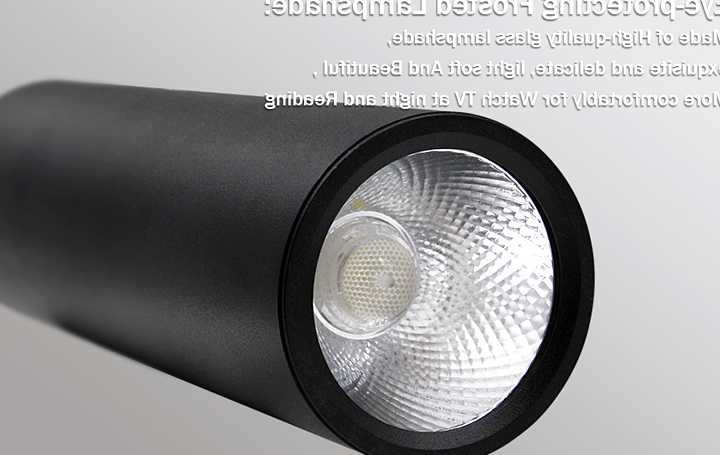 Tanio Możliwość przyciemniania Cylinder wisiorek LED światła długa… sklep