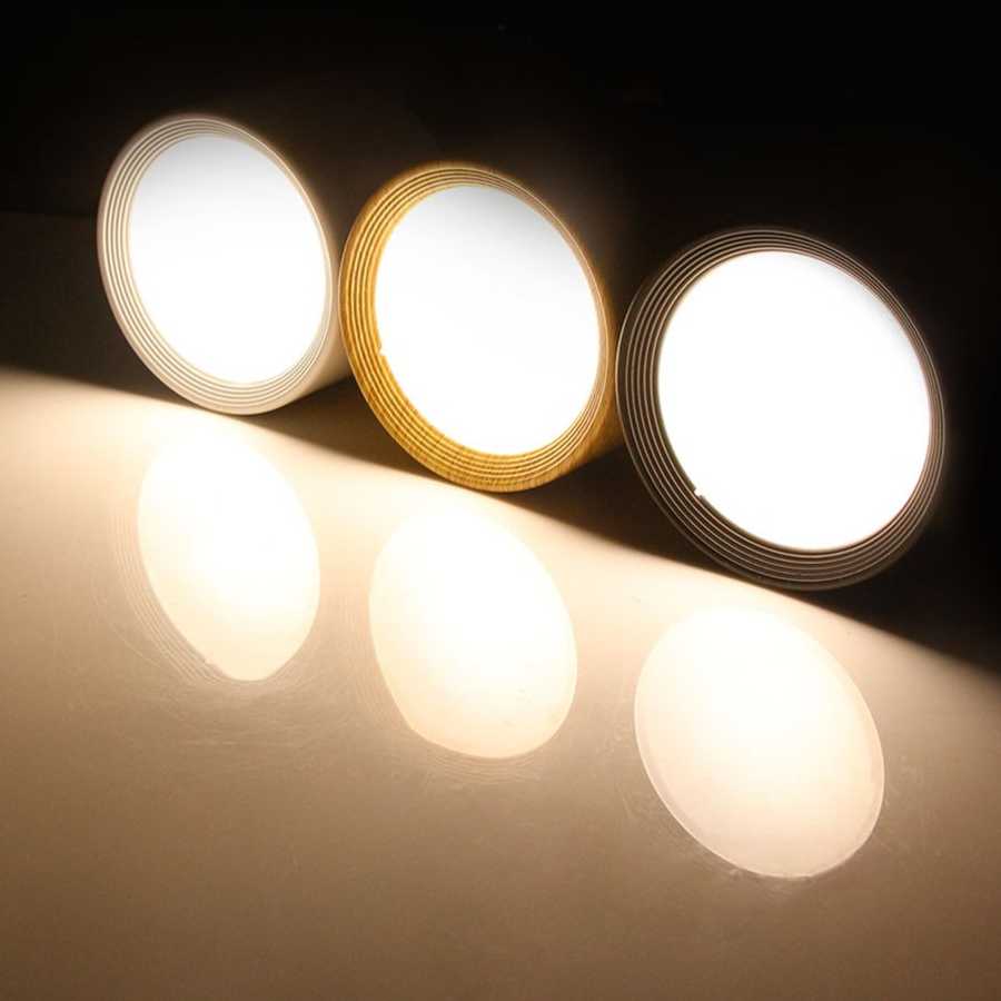 Tanio Lampy sufitowe LED możliwość przyciemniania ziarna drewna 5W… sklep