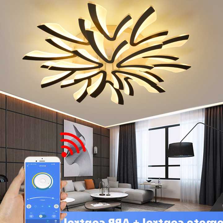 Tanio Akrylowe nowe nowoczesne lampy sufitowe LED salon jadalnia k… sklep