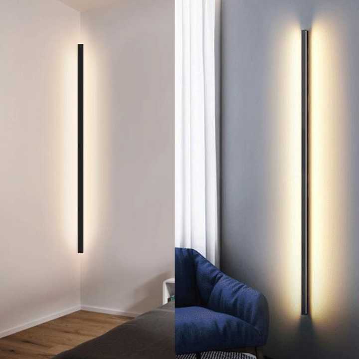 Tanio Lampa ścienna LED minimalistyczna - prosta linia światła.… sklep