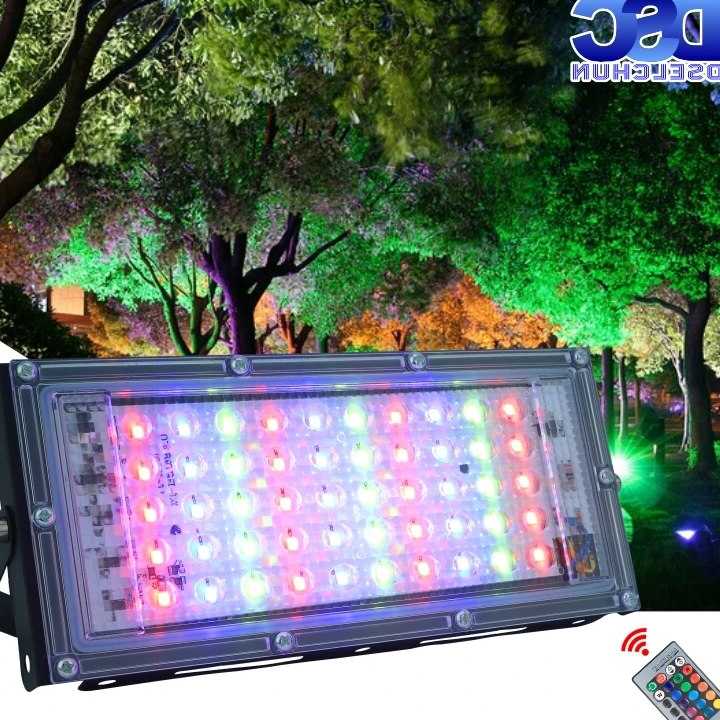 Tanio 50W LED reflektor szerokostrumieniowy RGB lampa AC 220V 230V…