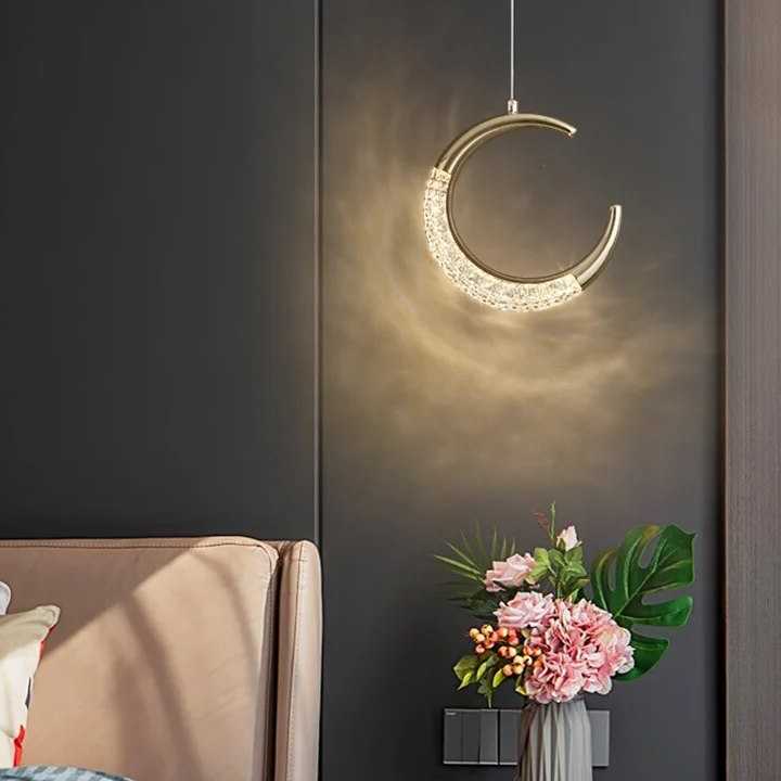 Tanio Wisiorek LED Lights - nowoczesna dekoracja do sypialni, jada… sklep