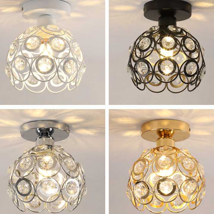 Tanio American style kreatywne lampy sufitowe osobowość kryształ a… sklep