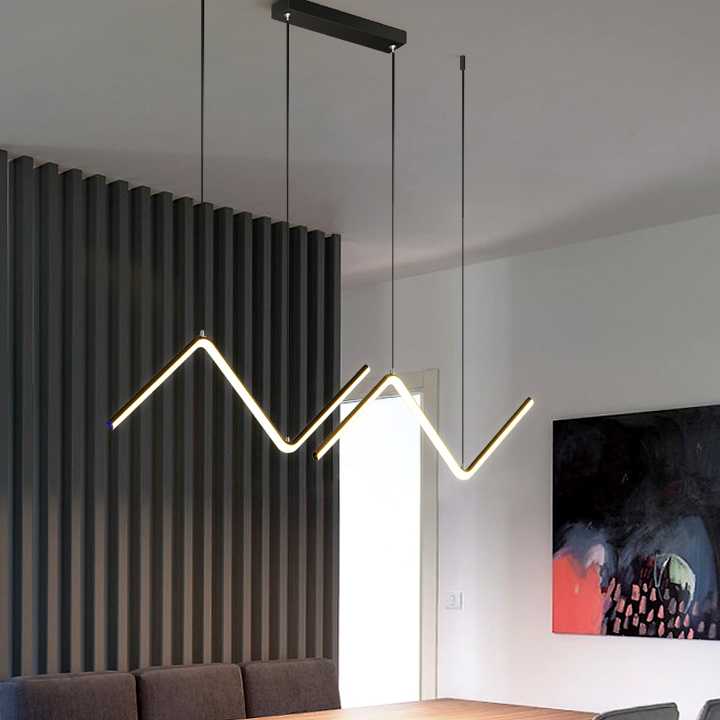 Tanio Nowoczesny żyrandol LED minimalistyczne designerskie dekorac… sklep