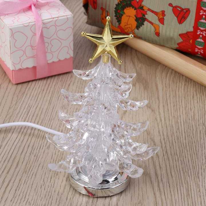Opinie Świecące choinka bożonarodzeniowa LED Light lampka nocna USB… sklep online