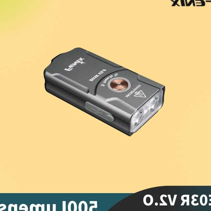 Tanio Fenix E03R V2 LED Mini brelok z latarką 500 lumenów type-c a…