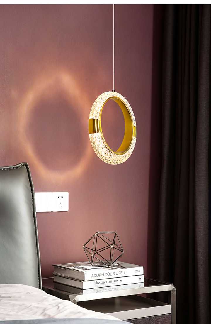 Wisiorek LED Lights - nowoczesna dekoracja do sypialni, jada…