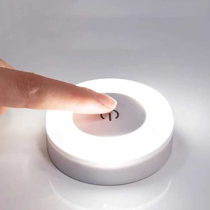 Tanio Czujnik dotykowy LED lampka nocna podstawa magnetyczna kinki… sklep