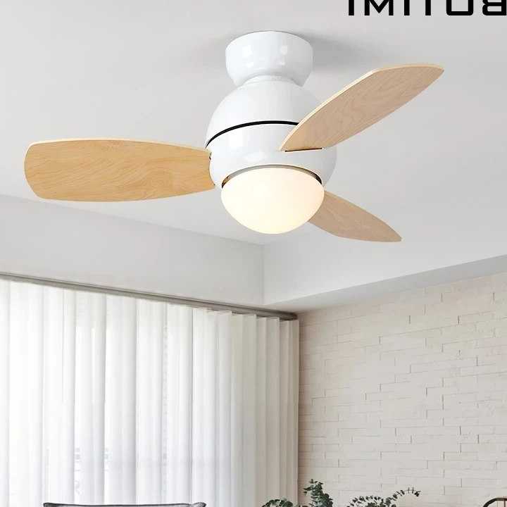 Tanio BOTIMI 220V Ceiling Lights With Fans For Sitting Room Restau… sklep