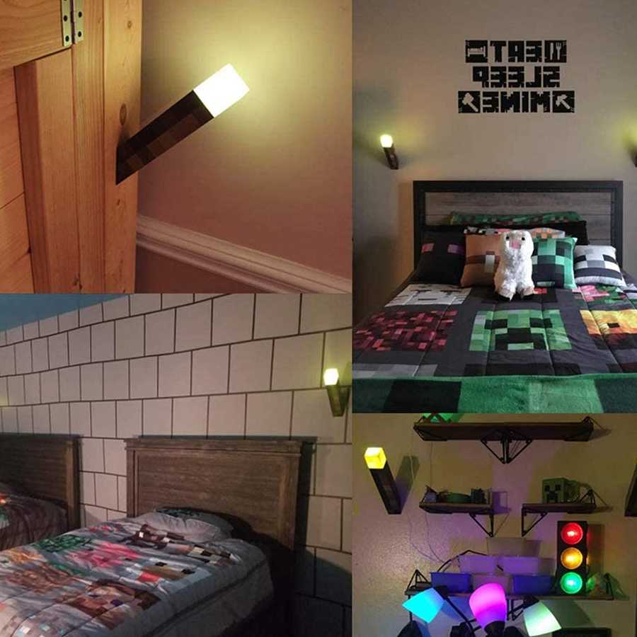 Tanio Brownstone Room Decor latarka Led Lights akumulator Nightlig… sklep