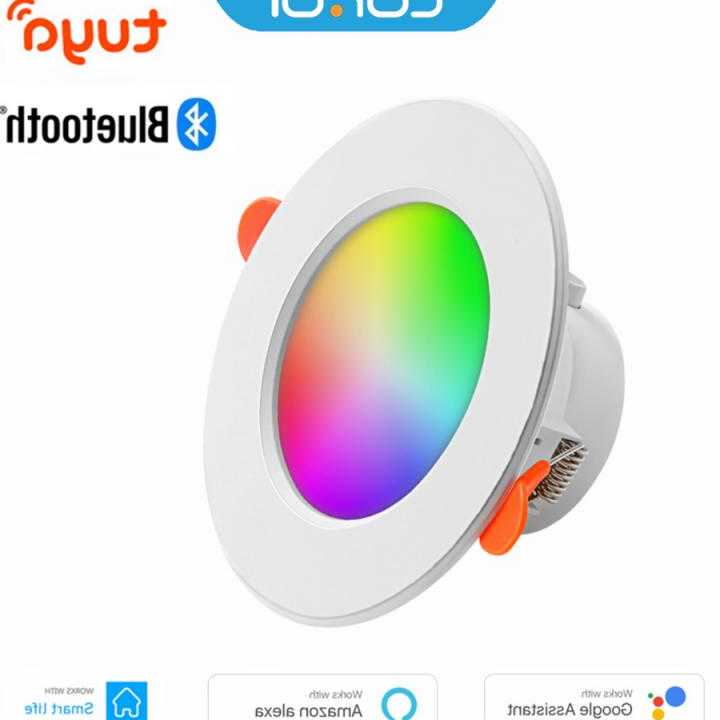 Tanio CORUI Tuya kompatybilny z Bluetooth Downlight kolorowy punkt… sklep