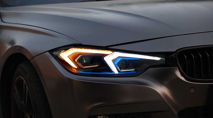 AKD samochodowa światła dla BMW F30 projektor reflektorów le…
