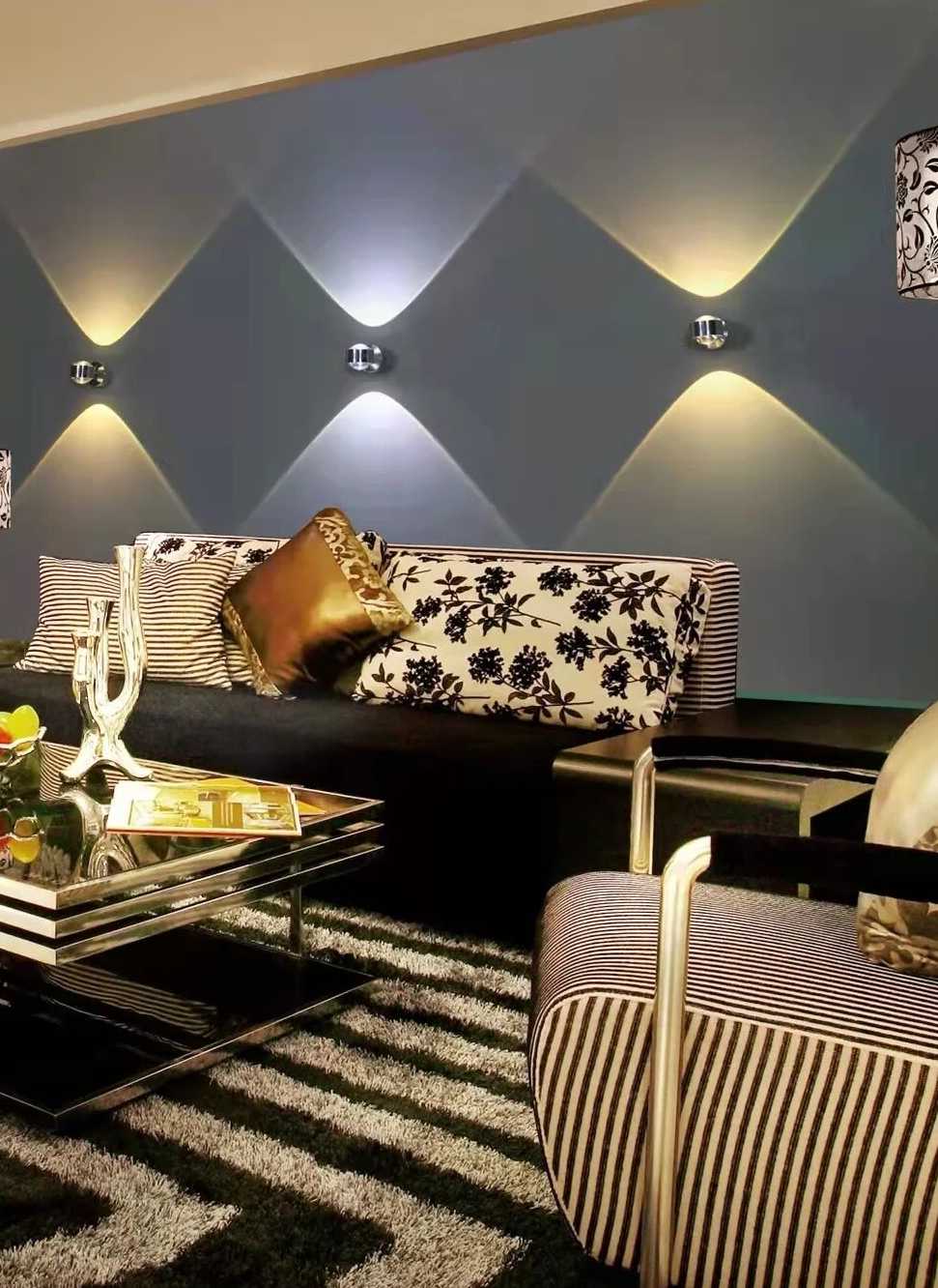 Tanio Kryształowa naścienna LED lampa nowoczesny Hotel dekoracji ś… sklep