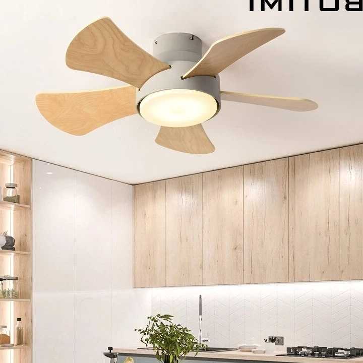 Tanio BOTIMI 220V Ceiling Lights With Fans For Sitting Room Restau… sklep