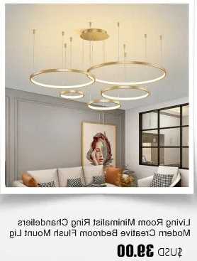Tanio Żyrandol LED post-nowoczesny do salonu i sypialni - luksusow… sklep