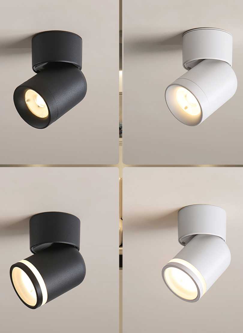 Tanio LED naścienne typu Downlight z regulowanym kątem reflektor s… sklep
