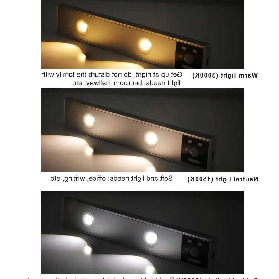 Tanio Ultra cienkie doprowadziły lampka nocna 20/30/40CM czujnik r… sklep