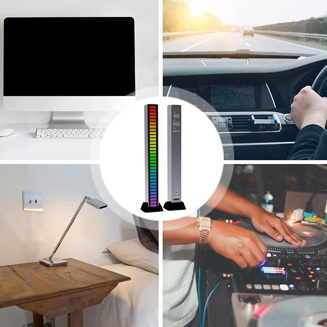 Opinie RGB Pickup Lights - kontrola dźwięku i kolorowe nastrojowe o… sklep online