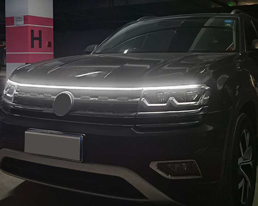 Tanio Nastrojowe oświetlenie BLALION Car LED Hood Light 12V - deko… sklep