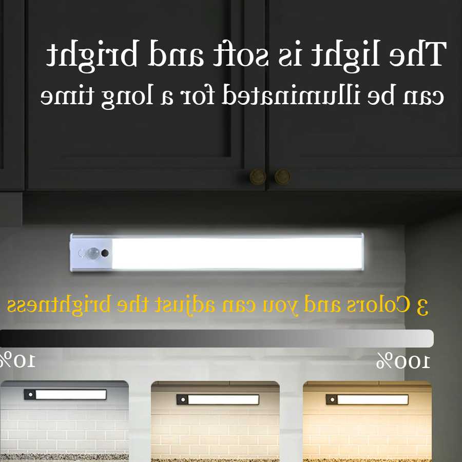 Tanio LED bezprzewodowa lampka nocna Montion & Hand Sweep Sens… sklep