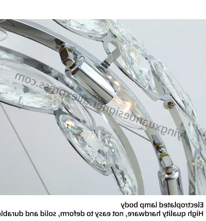 Tanio Kryształowy żyrandol nowoczesny luksusowy wisiorek światło d… sklep