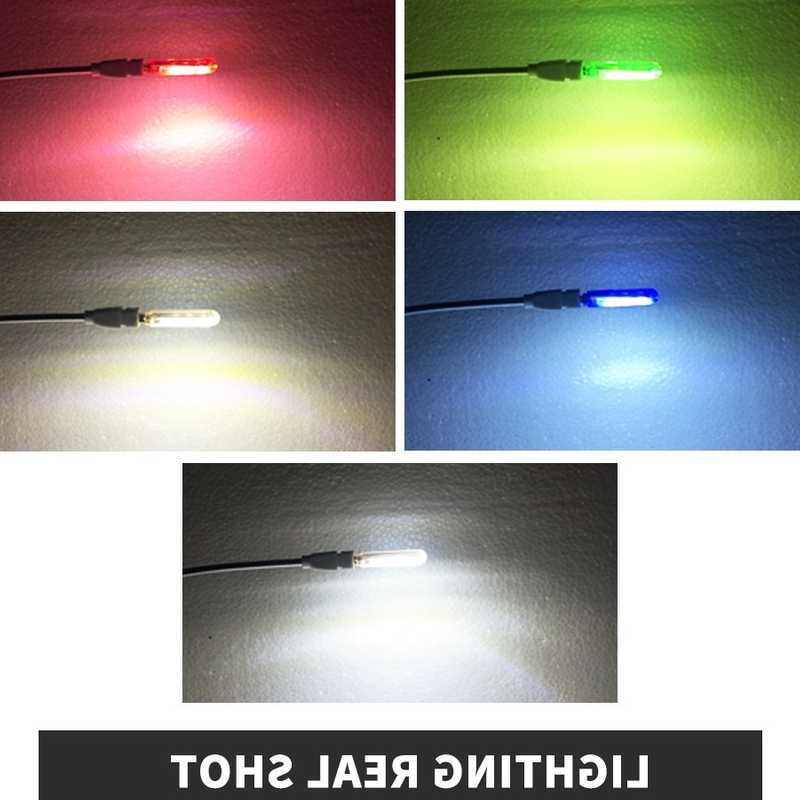 Tanio LED Mini lampka nocna USB przenośna lampa U Disk 3leds lampy… sklep